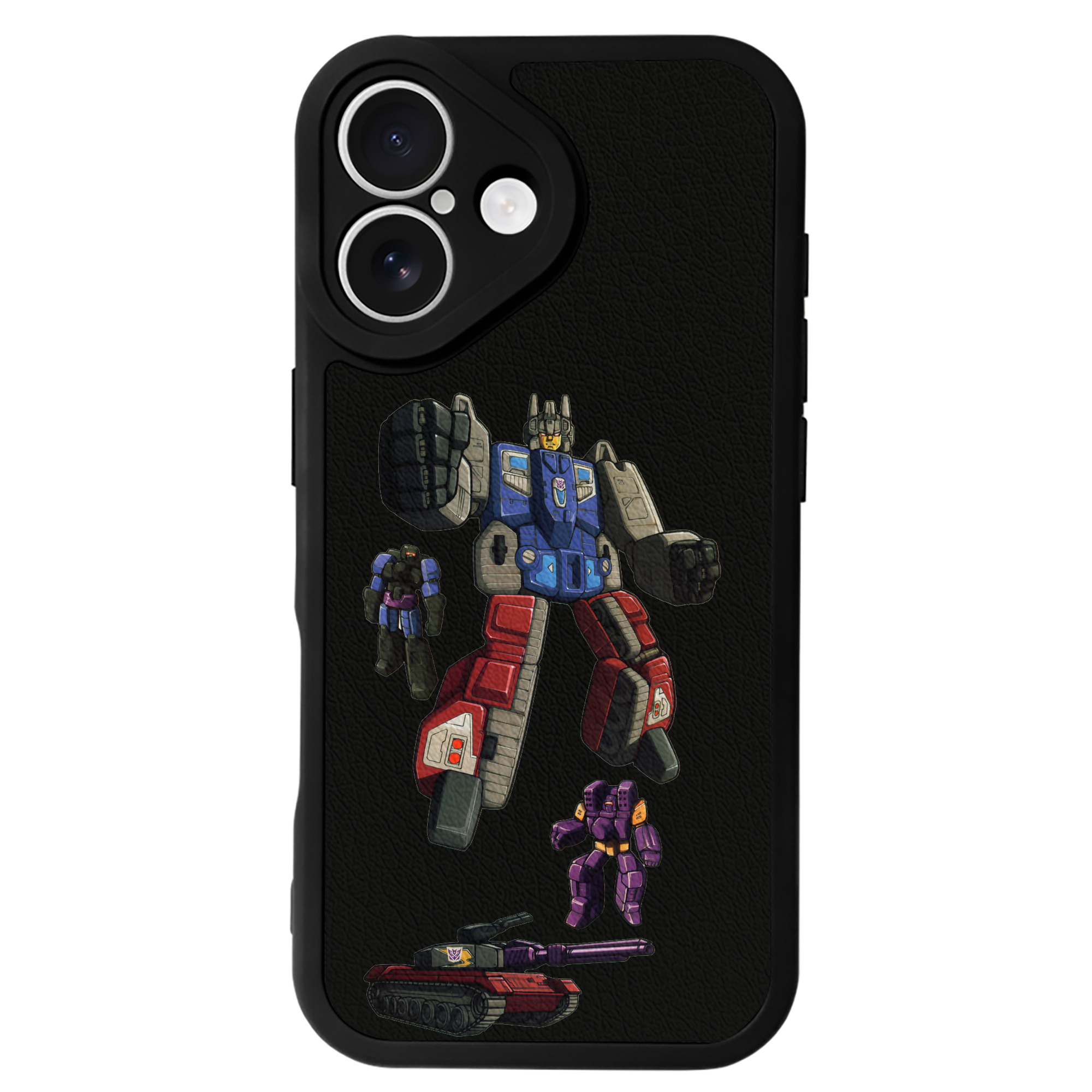 （画像用）  【iPhone 16シリーズ対応】シリコンスマホケース（レザー調） 材質：シリコン